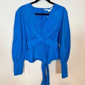 Veronica Beard Seema Long Sleeve Wrap Size 8 NWT